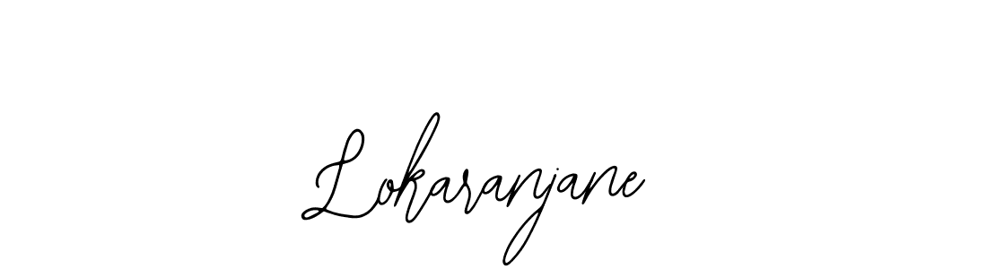How to Draw Lokaranjane signature style? Bearetta-2O07w is a latest design signature styles for name Lokaranjane. Lokaranjane signature style 12 images and pictures png