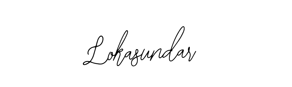 The best way (Bearetta-2O07w) to make a short signature is to pick only two or three words in your name. The name Lokasundar include a total of six letters. For converting this name. Lokasundar signature style 12 images and pictures png