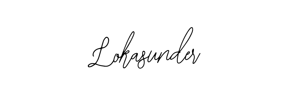 How to Draw Lokasunder signature style? Bearetta-2O07w is a latest design signature styles for name Lokasunder. Lokasunder signature style 12 images and pictures png