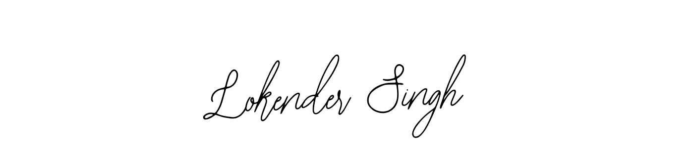 Make a beautiful signature design for name Lokender Singh. With this signature (Bearetta-2O07w) style, you can create a handwritten signature for free. Lokender Singh signature style 12 images and pictures png