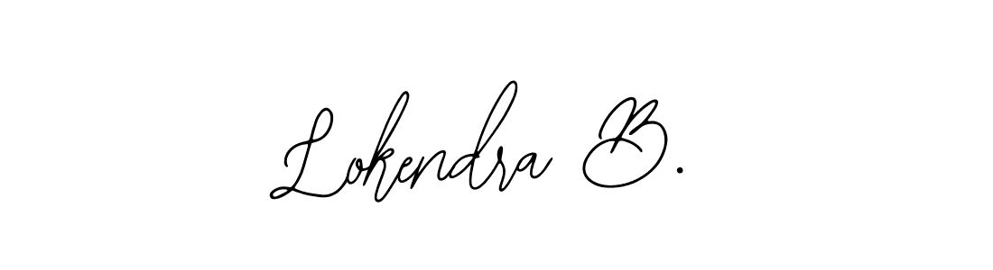 See photos of Lokendra B. official signature by Spectra . Check more albums & portfolios. Read reviews & check more about Bearetta-2O07w font. Lokendra B. signature style 12 images and pictures png