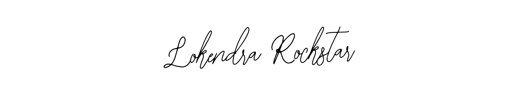 Bearetta-2O07w is a professional signature style that is perfect for those who want to add a touch of class to their signature. It is also a great choice for those who want to make their signature more unique. Get Lokendra Rockstar name to fancy signature for free. Lokendra Rockstar signature style 12 images and pictures png