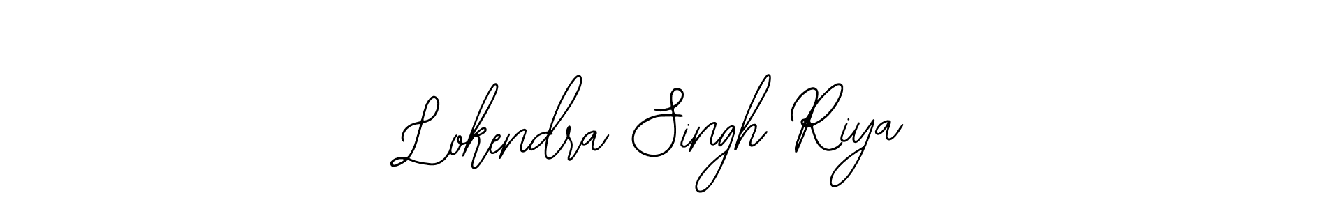 Design your own signature with our free online signature maker. With this signature software, you can create a handwritten (Bearetta-2O07w) signature for name Lokendra Singh Riya. Lokendra Singh Riya signature style 12 images and pictures png