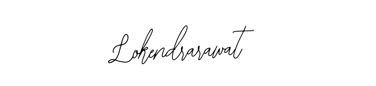 Use a signature maker to create a handwritten signature online. With this signature software, you can design (Bearetta-2O07w) your own signature for name Lokendrarawat. Lokendrarawat signature style 12 images and pictures png