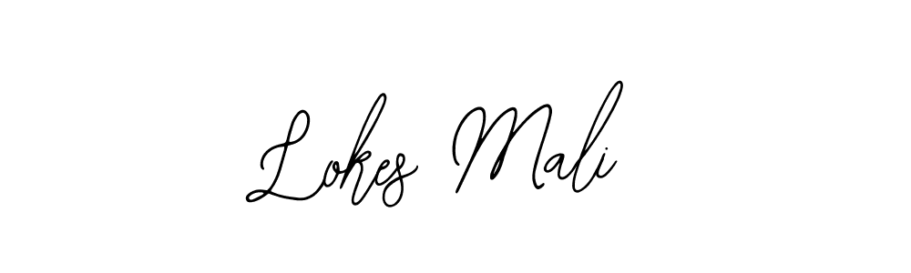 Make a beautiful signature design for name Lokes Mali. With this signature (Bearetta-2O07w) style, you can create a handwritten signature for free. Lokes Mali signature style 12 images and pictures png