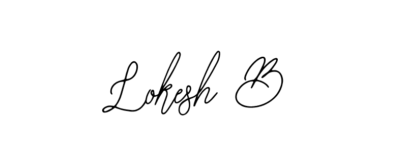 Create a beautiful signature design for name Lokesh B. With this signature (Bearetta-2O07w) fonts, you can make a handwritten signature for free. Lokesh B signature style 12 images and pictures png