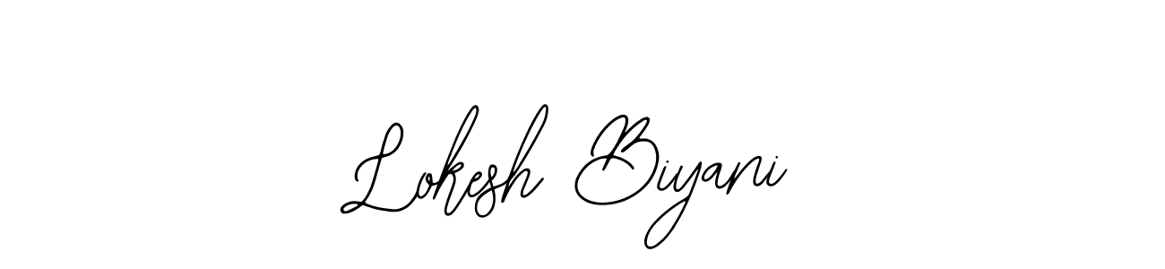 Design your own signature with our free online signature maker. With this signature software, you can create a handwritten (Bearetta-2O07w) signature for name Lokesh Biyani. Lokesh Biyani signature style 12 images and pictures png