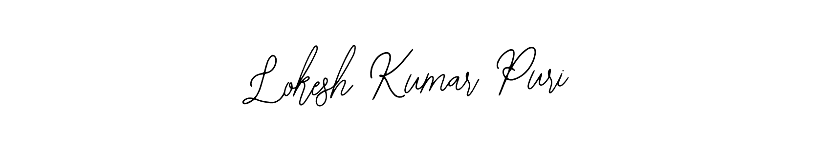 How to make Lokesh Kumar Puri signature? Bearetta-2O07w is a professional autograph style. Create handwritten signature for Lokesh Kumar Puri name. Lokesh Kumar Puri signature style 12 images and pictures png
