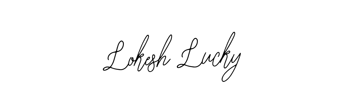See photos of Lokesh Lucky official signature by Spectra . Check more albums & portfolios. Read reviews & check more about Bearetta-2O07w font. Lokesh Lucky signature style 12 images and pictures png