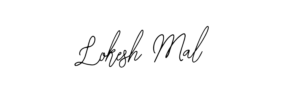 if you are searching for the best signature style for your name Lokesh Mal. so please give up your signature search. here we have designed multiple signature styles  using Bearetta-2O07w. Lokesh Mal signature style 12 images and pictures png