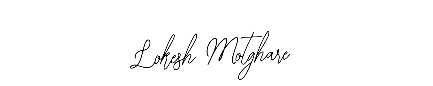 Create a beautiful signature design for name Lokesh Motghare. With this signature (Bearetta-2O07w) fonts, you can make a handwritten signature for free. Lokesh Motghare signature style 12 images and pictures png