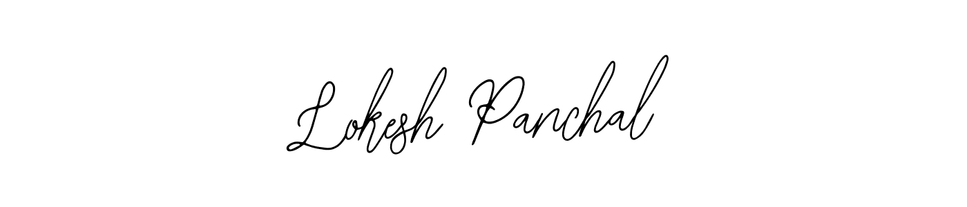 How to make Lokesh Panchal signature? Bearetta-2O07w is a professional autograph style. Create handwritten signature for Lokesh Panchal name. Lokesh Panchal signature style 12 images and pictures png