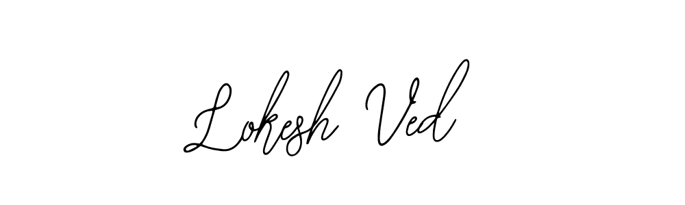 Lokesh Ved stylish signature style. Best Handwritten Sign (Bearetta-2O07w) for my name. Handwritten Signature Collection Ideas for my name Lokesh Ved. Lokesh Ved signature style 12 images and pictures png