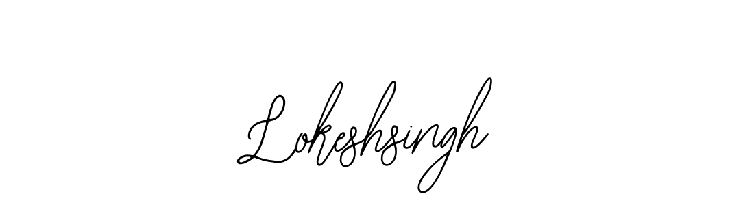 Design your own signature with our free online signature maker. With this signature software, you can create a handwritten (Bearetta-2O07w) signature for name Lokeshsingh. Lokeshsingh signature style 12 images and pictures png
