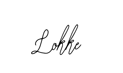 The best way (Bearetta-2O07w) to make a short signature is to pick only two or three words in your name. The name Lokke include a total of six letters. For converting this name. Lokke signature style 12 images and pictures png