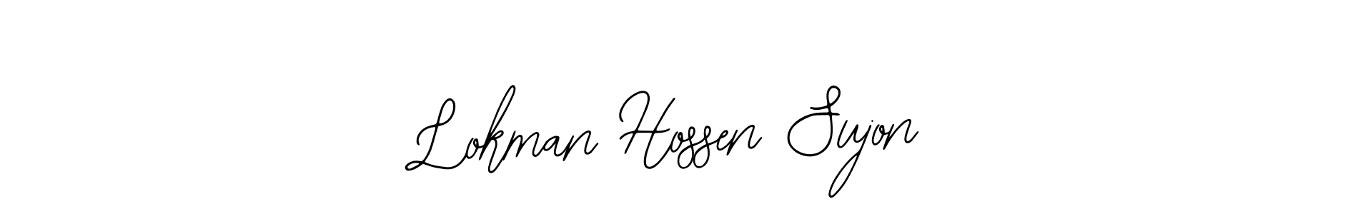 How to Draw Lokman Hossen Sujon signature style? Bearetta-2O07w is a latest design signature styles for name Lokman Hossen Sujon. Lokman Hossen Sujon signature style 12 images and pictures png