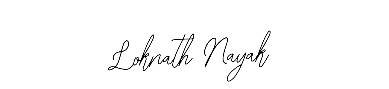 Design your own signature with our free online signature maker. With this signature software, you can create a handwritten (Bearetta-2O07w) signature for name Loknath Nayak. Loknath Nayak signature style 12 images and pictures png