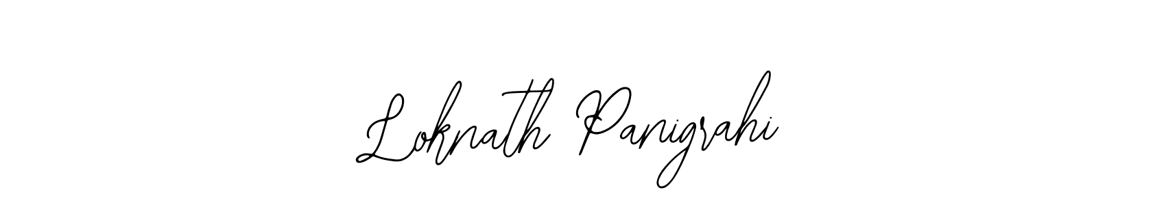 How to make Loknath Panigrahi name signature. Use Bearetta-2O07w style for creating short signs online. This is the latest handwritten sign. Loknath Panigrahi signature style 12 images and pictures png