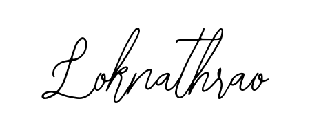 A sleek calligraphic signature for name Loknathrao utilizing Bearetta-2O07w styling. Great for adding personal signatures to photos and art. Loknathrao signature style 12 images and pictures png