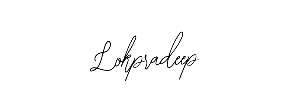 How to make Lokpradeep signature? Bearetta-2O07w is a professional autograph style. Create handwritten signature for Lokpradeep name. Lokpradeep signature style 12 images and pictures png