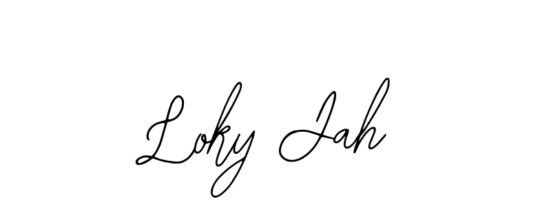 Loky Jah stylish signature style. Best Handwritten Sign (Bearetta-2O07w) for my name. Handwritten Signature Collection Ideas for my name Loky Jah. Loky Jah signature style 12 images and pictures png