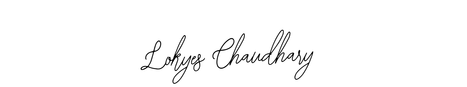 The best way (Bearetta-2O07w) to make a short signature is to pick only two or three words in your name. The name Lokyes Chaudhary include a total of six letters. For converting this name. Lokyes Chaudhary signature style 12 images and pictures png