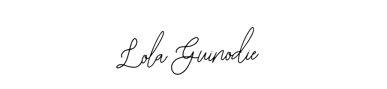Similarly Bearetta-2O07w is the best handwritten signature design. Signature creator online .You can use it as an online autograph creator for name Lola Guinodie. Lola Guinodie signature style 12 images and pictures png