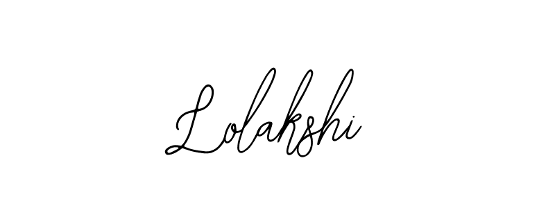 Bearetta-2O07w is a professional signature style that is perfect for those who want to add a touch of class to their signature. It is also a great choice for those who want to make their signature more unique. Get Lolakshi name to fancy signature for free. Lolakshi signature style 12 images and pictures png