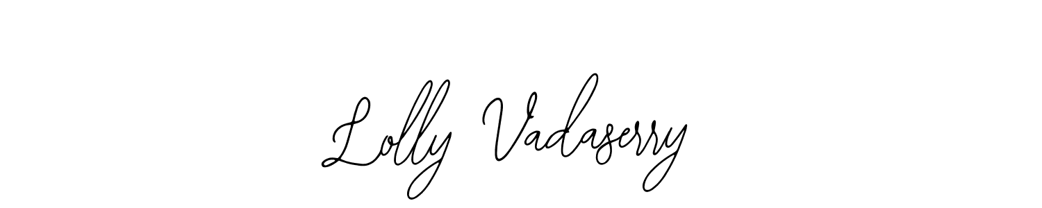 if you are searching for the best signature style for your name Lolly Vadaserry. so please give up your signature search. here we have designed multiple signature styles  using Bearetta-2O07w. Lolly Vadaserry signature style 12 images and pictures png