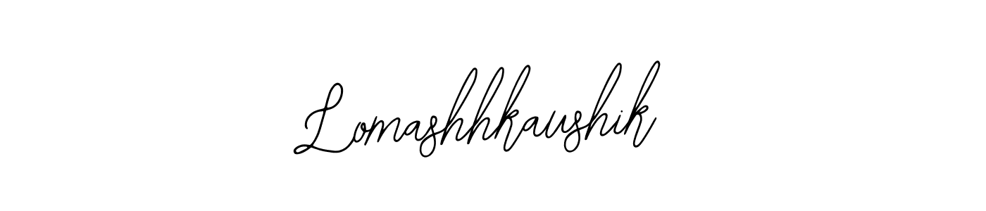 Create a beautiful signature design for name Lomashhkaushik. With this signature (Bearetta-2O07w) fonts, you can make a handwritten signature for free. Lomashhkaushik signature style 12 images and pictures png