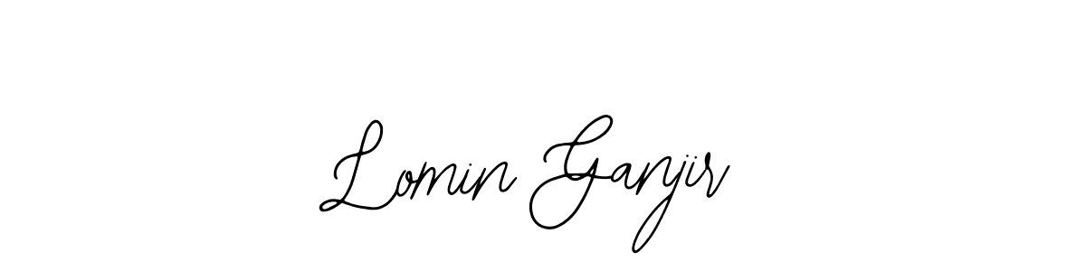 Also we have Lomin Ganjir name is the best signature style. Create professional handwritten signature collection using Bearetta-2O07w autograph style. Lomin Ganjir signature style 12 images and pictures png