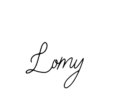 Create a beautiful signature design for name Lomy. With this signature (Bearetta-2O07w) fonts, you can make a handwritten signature for free. Lomy signature style 12 images and pictures png