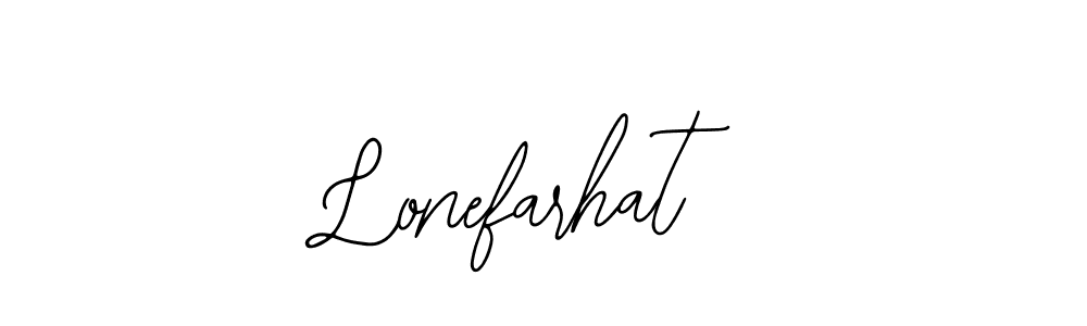 Also we have Lonefarhat name is the best signature style. Create professional handwritten signature collection using Bearetta-2O07w autograph style. Lonefarhat signature style 12 images and pictures png