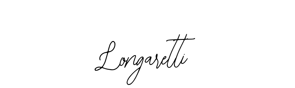Bearetta-2O07w is a professional signature style that is perfect for those who want to add a touch of class to their signature. It is also a great choice for those who want to make their signature more unique. Get Longaretti name to fancy signature for free. Longaretti signature style 12 images and pictures png