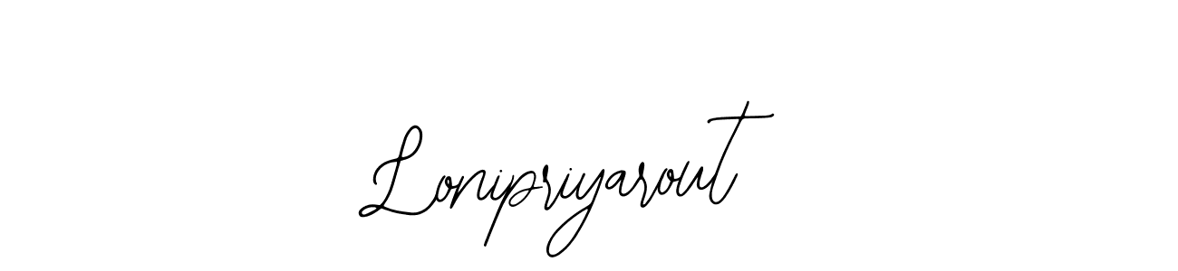 Make a beautiful signature design for name Lonipriyarout. With this signature (Bearetta-2O07w) style, you can create a handwritten signature for free. Lonipriyarout signature style 12 images and pictures png