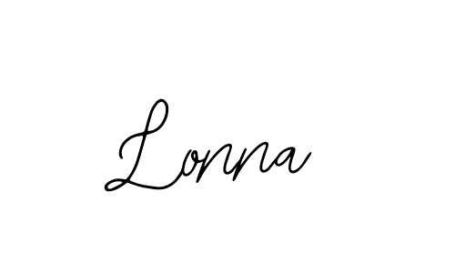 Use a signature maker to create a handwritten signature online. With this signature software, you can design (Bearetta-2O07w) your own signature for name Lonna. Lonna signature style 12 images and pictures png
