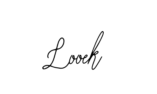 How to Draw Looek signature style? Bearetta-2O07w is a latest design signature styles for name Looek. Looek signature style 12 images and pictures png