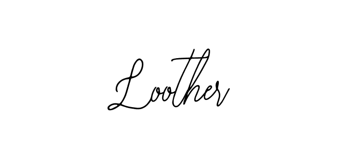 How to Draw Loother signature style? Bearetta-2O07w is a latest design signature styles for name Loother. Loother signature style 12 images and pictures png