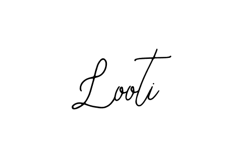 You should practise on your own different ways (Bearetta-2O07w) to write your name (Looti) in signature. don't let someone else do it for you. Looti signature style 12 images and pictures png