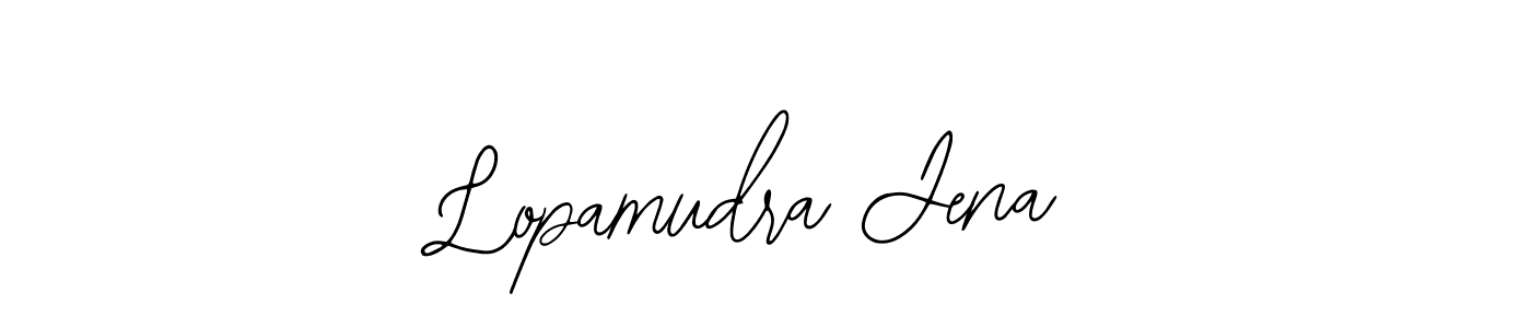 if you are searching for the best signature style for your name Lopamudra Jena. so please give up your signature search. here we have designed multiple signature styles  using Bearetta-2O07w. Lopamudra Jena signature style 12 images and pictures png