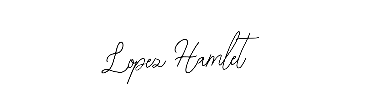 It looks lik you need a new signature style for name Lopez Hamlet. Design unique handwritten (Bearetta-2O07w) signature with our free signature maker in just a few clicks. Lopez Hamlet signature style 12 images and pictures png