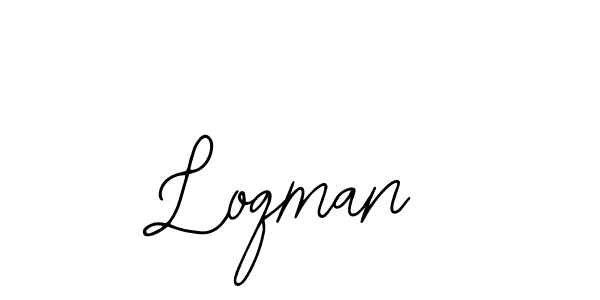 The best way (Bearetta-2O07w) to make a short signature is to pick only two or three words in your name. The name Loqman include a total of six letters. For converting this name. Loqman signature style 12 images and pictures png