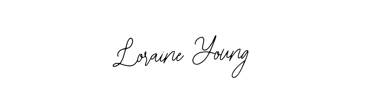 Make a short Loraine Young signature style. Manage your documents anywhere anytime using Bearetta-2O07w. Create and add eSignatures, submit forms, share and send files easily. Loraine Young signature style 12 images and pictures png