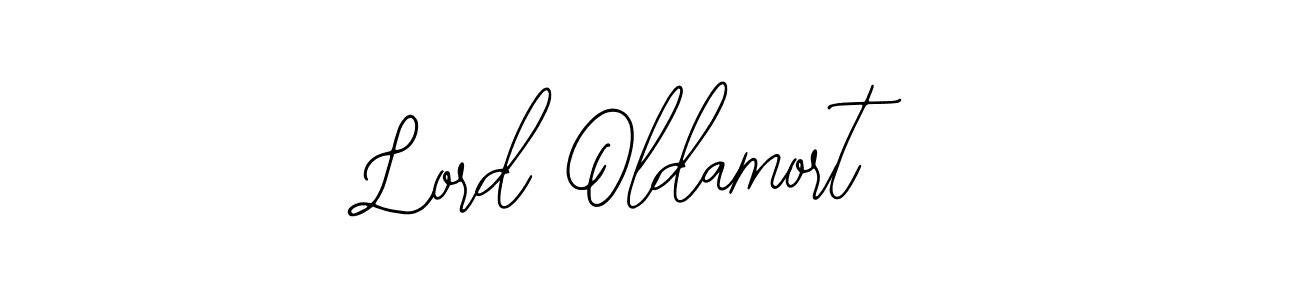 Use a signature maker to create a handwritten signature online. With this signature software, you can design (Bearetta-2O07w) your own signature for name Lord Oldamort. Lord Oldamort signature style 12 images and pictures png