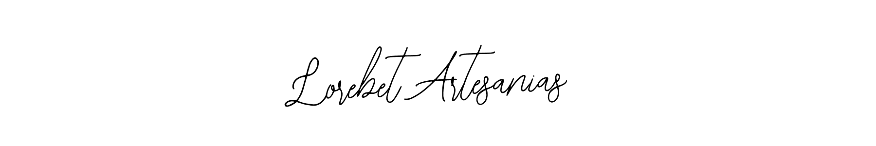 Use a signature maker to create a handwritten signature online. With this signature software, you can design (Bearetta-2O07w) your own signature for name Lorebet Artesanias. Lorebet Artesanias signature style 12 images and pictures png