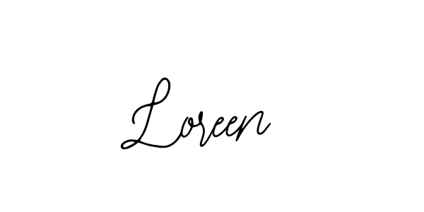 Create a beautiful signature design for name Loreen. With this signature (Bearetta-2O07w) fonts, you can make a handwritten signature for free. Loreen signature style 12 images and pictures png