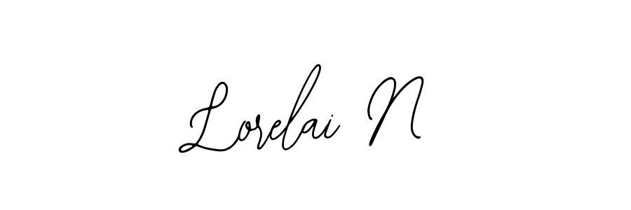 Similarly Bearetta-2O07w is the best handwritten signature design. Signature creator online .You can use it as an online autograph creator for name Lorelai N. Lorelai N signature style 12 images and pictures png