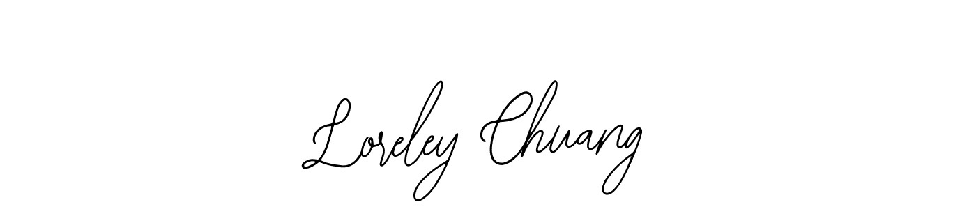 Make a beautiful signature design for name Loreley Chuang. With this signature (Bearetta-2O07w) style, you can create a handwritten signature for free. Loreley Chuang signature style 12 images and pictures png