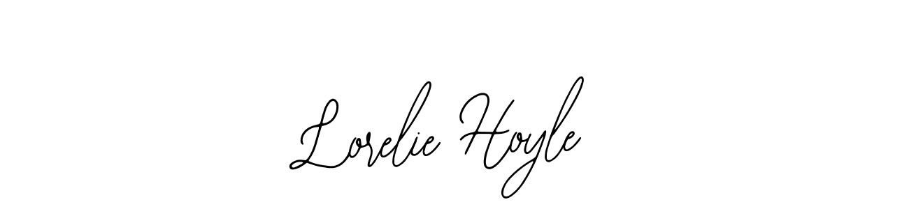 How to make Lorelie Hoyle name signature. Use Bearetta-2O07w style for creating short signs online. This is the latest handwritten sign. Lorelie Hoyle signature style 12 images and pictures png