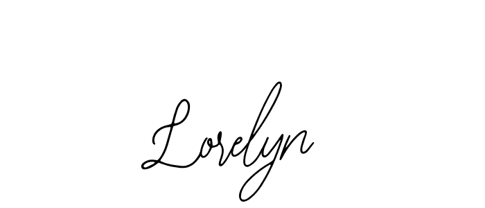 Design your own signature with our free online signature maker. With this signature software, you can create a handwritten (Bearetta-2O07w) signature for name Lorelyn. Lorelyn signature style 12 images and pictures png